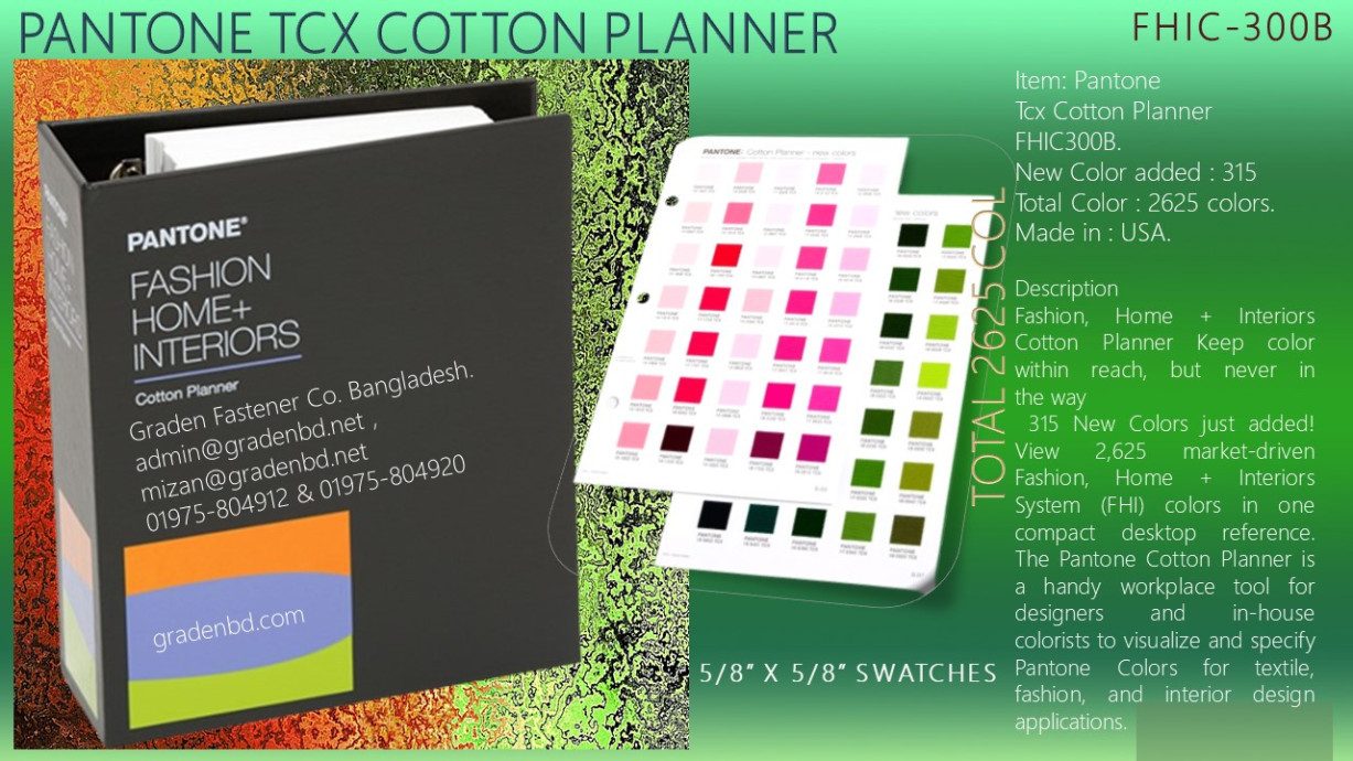 TCX Cotton Planner 