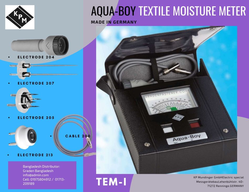 TEM1 Textile Moisture meter aqua boy 